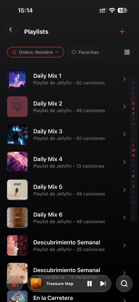 Citron Music Full Player Screen